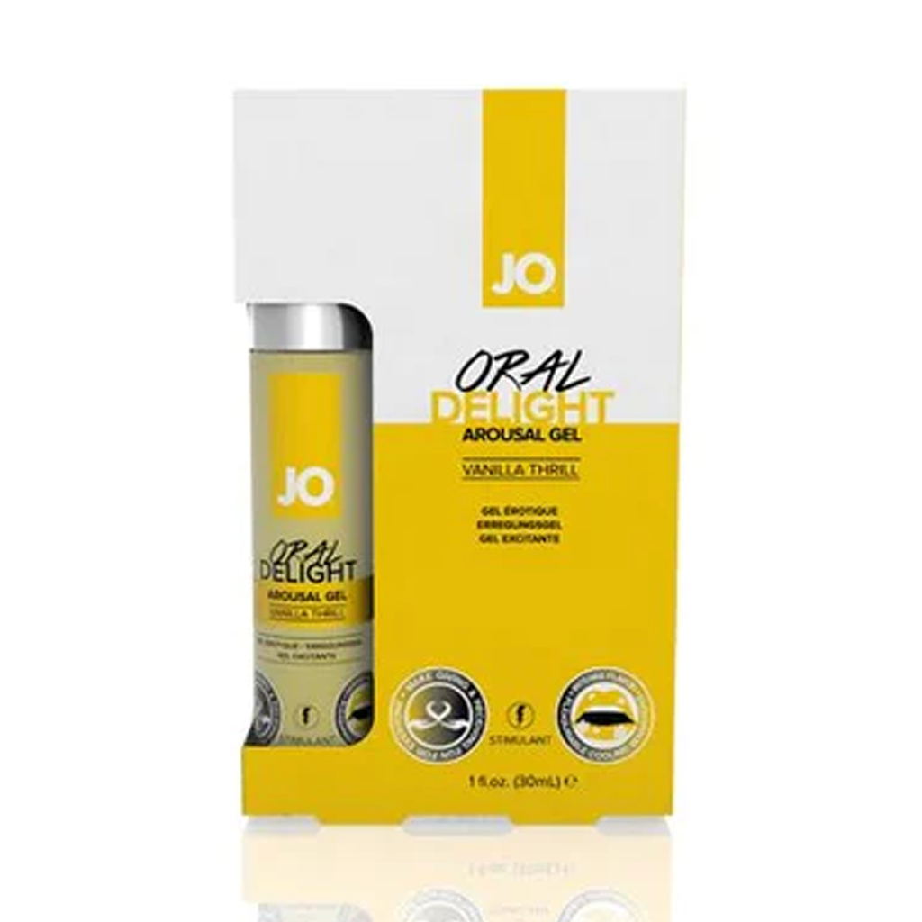 JO Oral Delight - Vanilla - Stimulant 1 floz / 30 mL