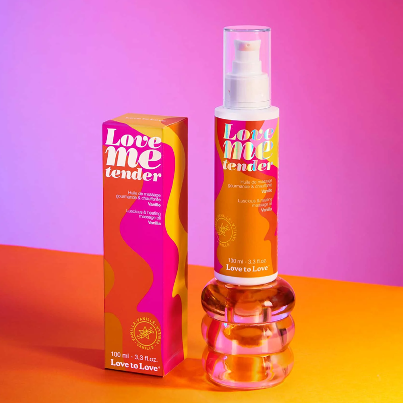 LOVE ME TENDER - MASSAGE OIL - VANILLA 100ML / 3.3FL.OZ.