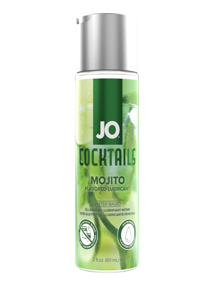 JO Cocktails - Mojito Flavored Lubricant - 2 floz 60 mL