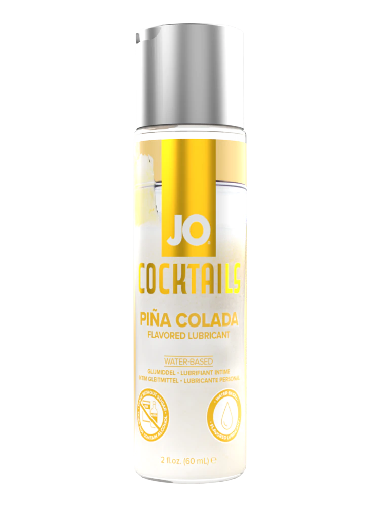 JO Cocktails - Pina Colada Flavored Lubricant - 2 floz 60 mL