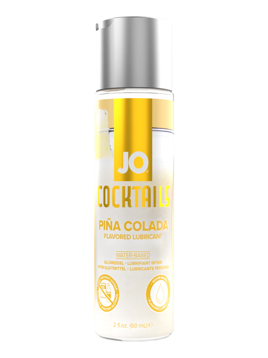 JO Cocktails - Pina Colada Flavored Lubricant - 2 floz 60 mL