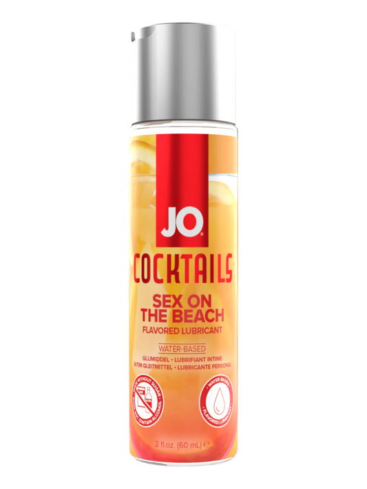 JO Cocktails - Sex on the Beach Flavored Lubricant - 2 floz 60 mL