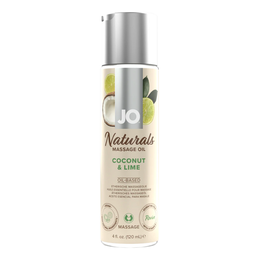 JO Naturals - Coconut & Lime - Massage 4 floz / 120 mL