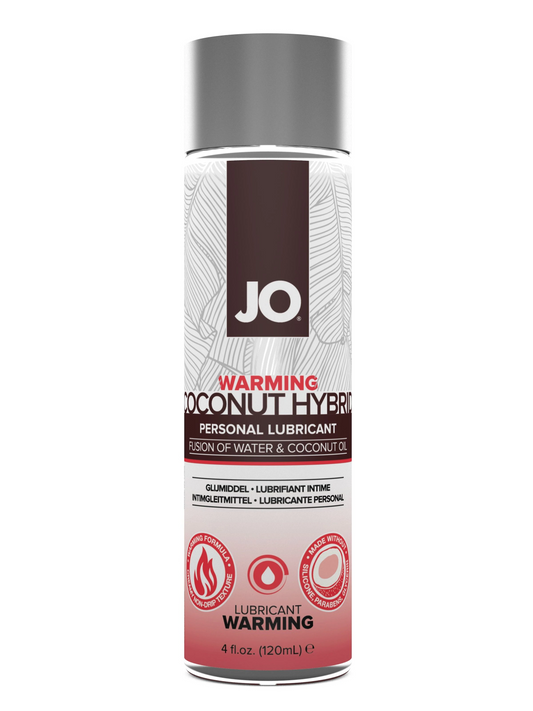 JO Coconut Hybrid - Warming - Lubricant 4 floz / 120 mL